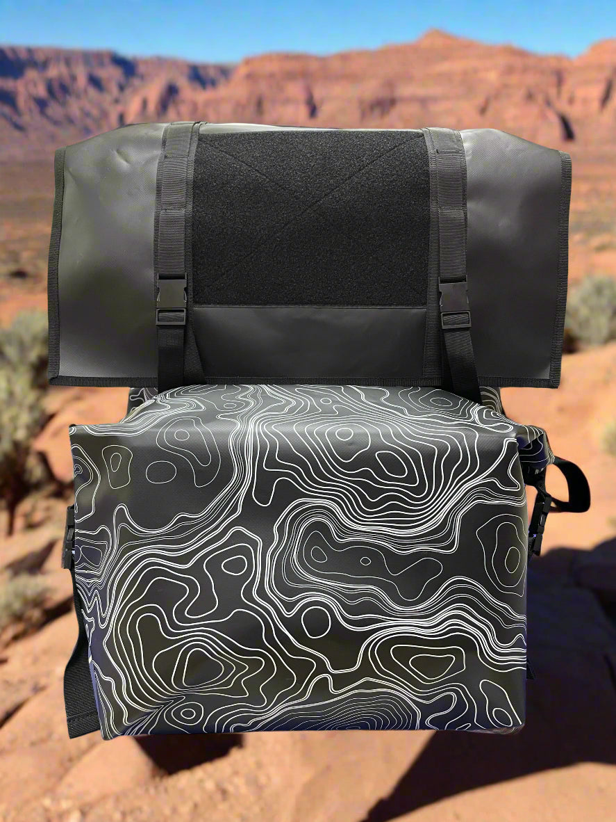 Spare tire trail bag trasharoo