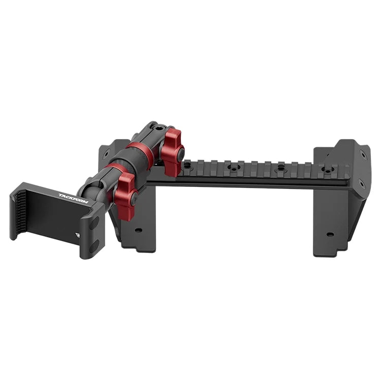 2022 Ford Super Duty (Compatible With 12” Screen ONLY) Tackform Assault Track Picatinny Dash Bracket With 20LITE Phone Mount