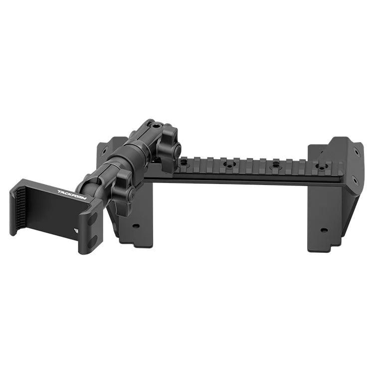 2022 Ford Super Duty (Compatible With 12” Screen ONLY) Tackform Assault Track Picatinny Dash Bracket With 20LITE Phone Mount