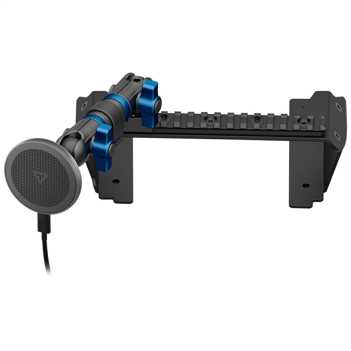2022 Ford Super Duty (Compatible With 12” Screen ONLY) Tackform Assault Track Picatinny Dash Bracket With MagSafe Charging Phone Mount