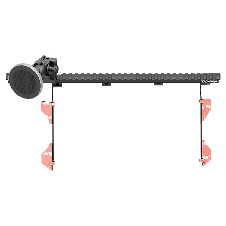 2016-2023 Toyota Tacoma Tackform Assault Track Picatinny Dash Bracket With MagSafe Charging Phone Mount