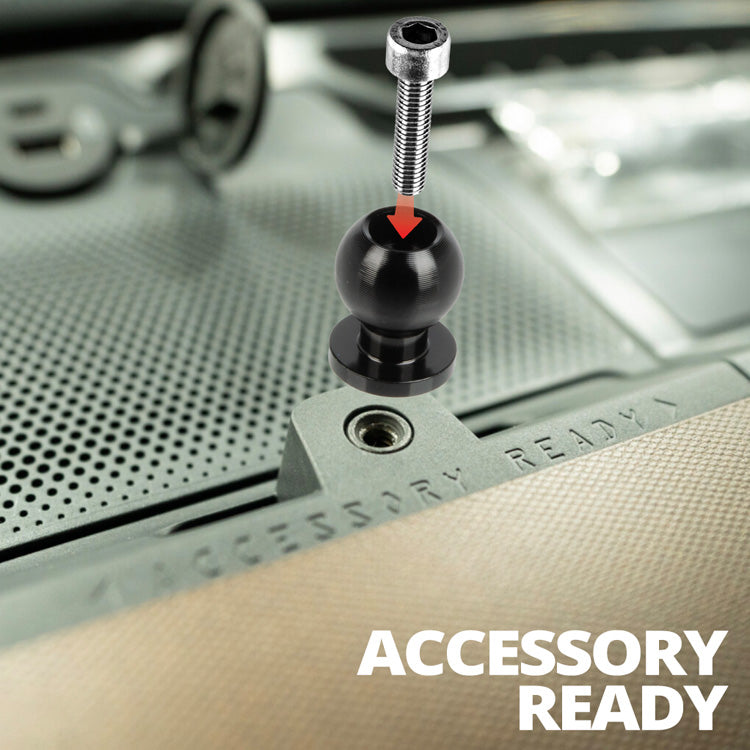 LINK™ Qi2.2/MagSafe Charging & Cooling Phone Mount | Accessory Ready Dash and Grab Handle Compatible | 2021+ Ford Bronco | 7.5"-9.25" Telescoping Arm