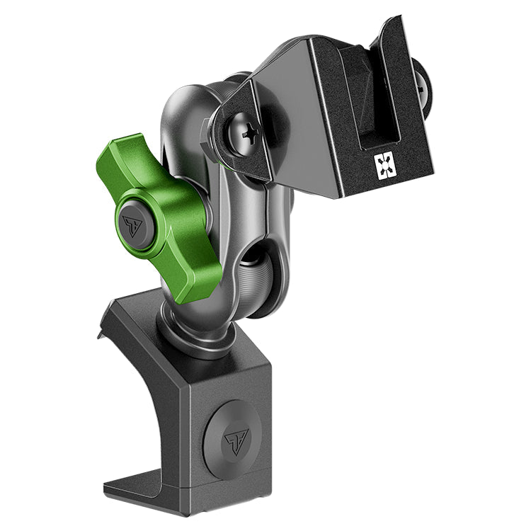 2021-2026 Ford Bronco LINK™ 2-in-1 CB Microphone/Radio Mount With Top Dash Clip | 2" Arm | 6th Generation | (NOT FOR LEATHERETTE STITCHED DASH)