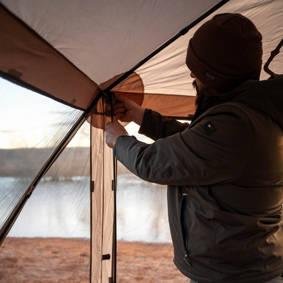 Gazelle G5 5-Sided Portable Gazebo with TriTech Mesh - product view 6