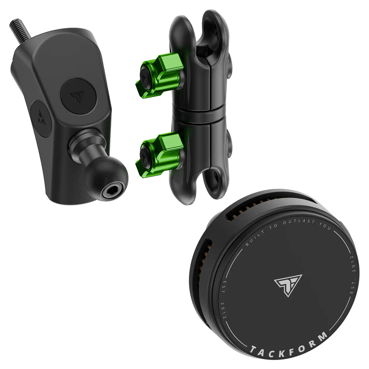 2024+ Jeep JL, Gladiator, and 4XE LINK™ Grab Handle Mount With Qi2.2/MagSafe Charging & Cooling Phone Holder | 3.5" Arm