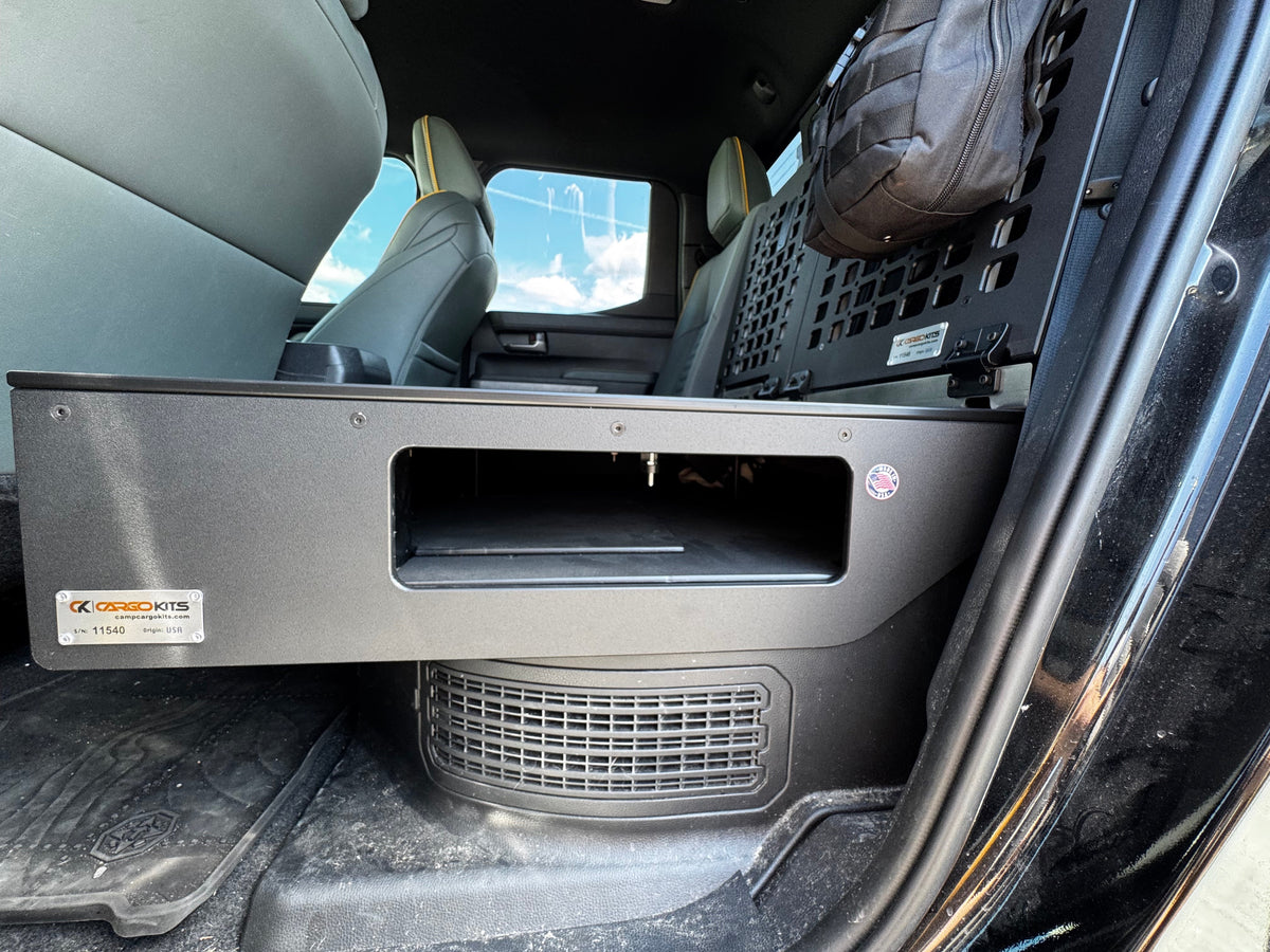CargoKits Rear Seat Delete Kits Toyota Tacoma 4th Gen. and TrailHunter (Hybrid)