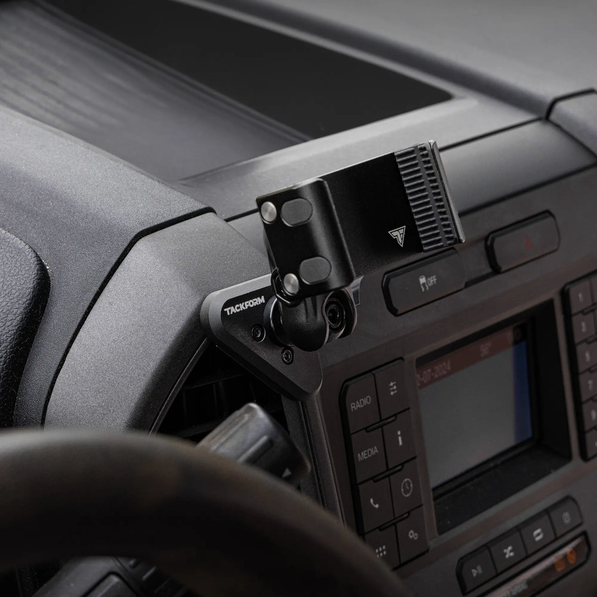 ‘15-‘20 Ford F-150, ‘17-‘22 Super Duty, ‘18-‘21 Expedition LINK™ Vent Mount Bracket With 20LITE Phone Holder | (See Compatibility Info For Year/Trim Details) | Choose Your Arm Length