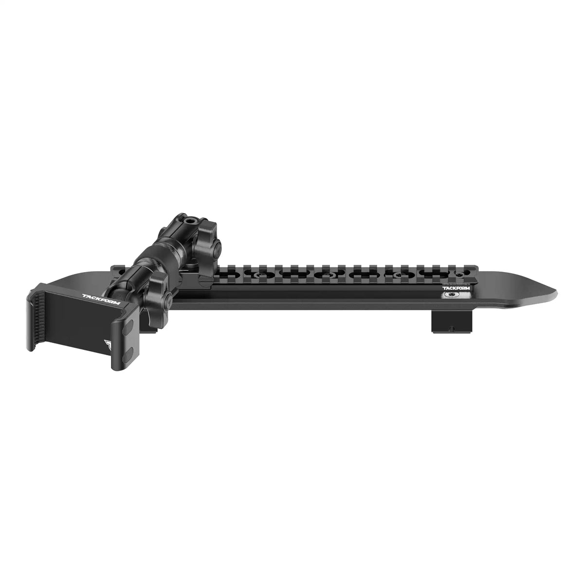 2021+ Ford F-150 (See Compatibility Info For Specific Year/Trim Fitment Details) Tackform Assault Track Picatinny Dash Bracket With 20LITE Phone Mount