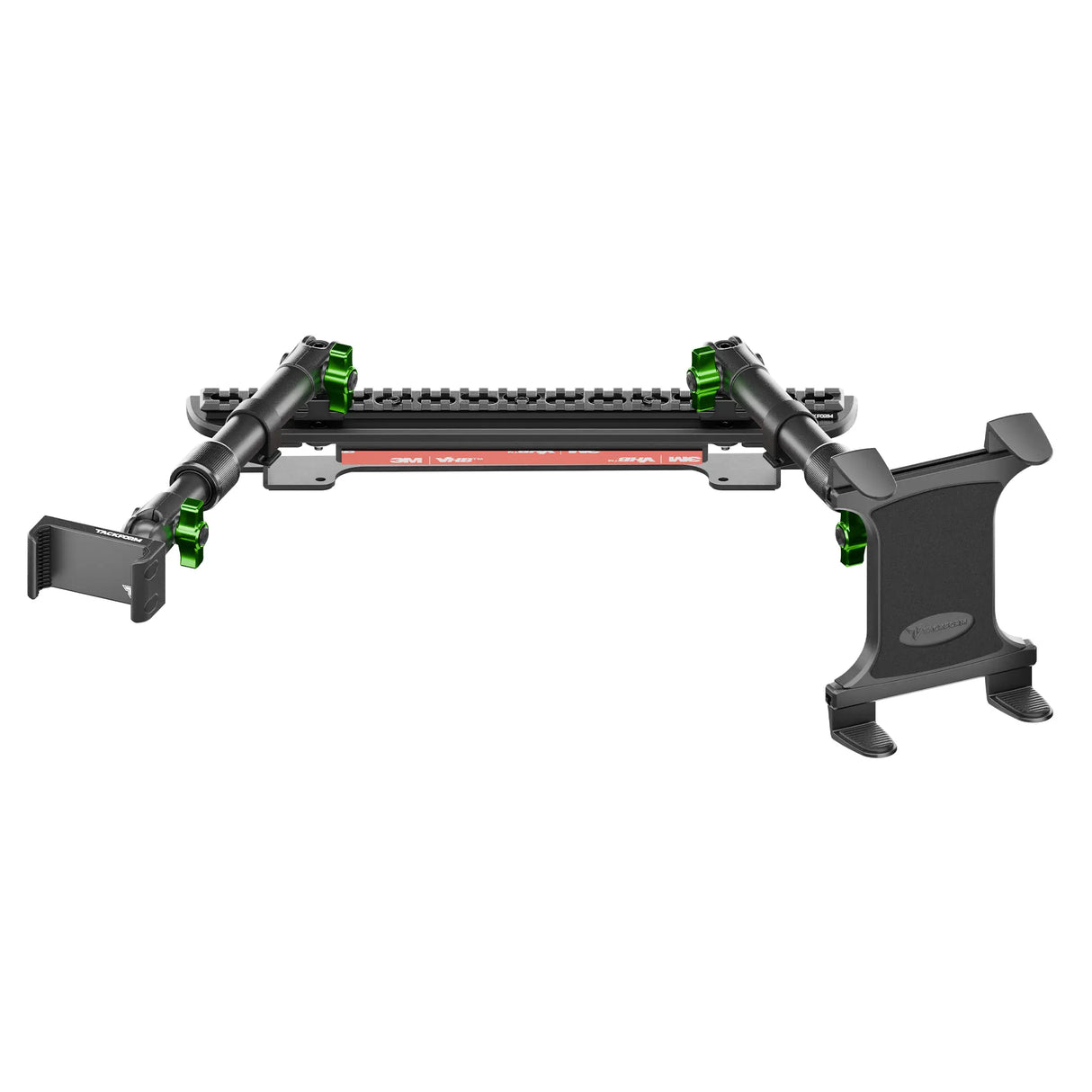 2024+ Ford F-150 (See Compatibility Info For Specific Year/Trim Fitment Details) Tackform Assault Track Picatinny Dash Bracket With 20LITE Phone Mount and Tablet Holder | Telescoping Arm