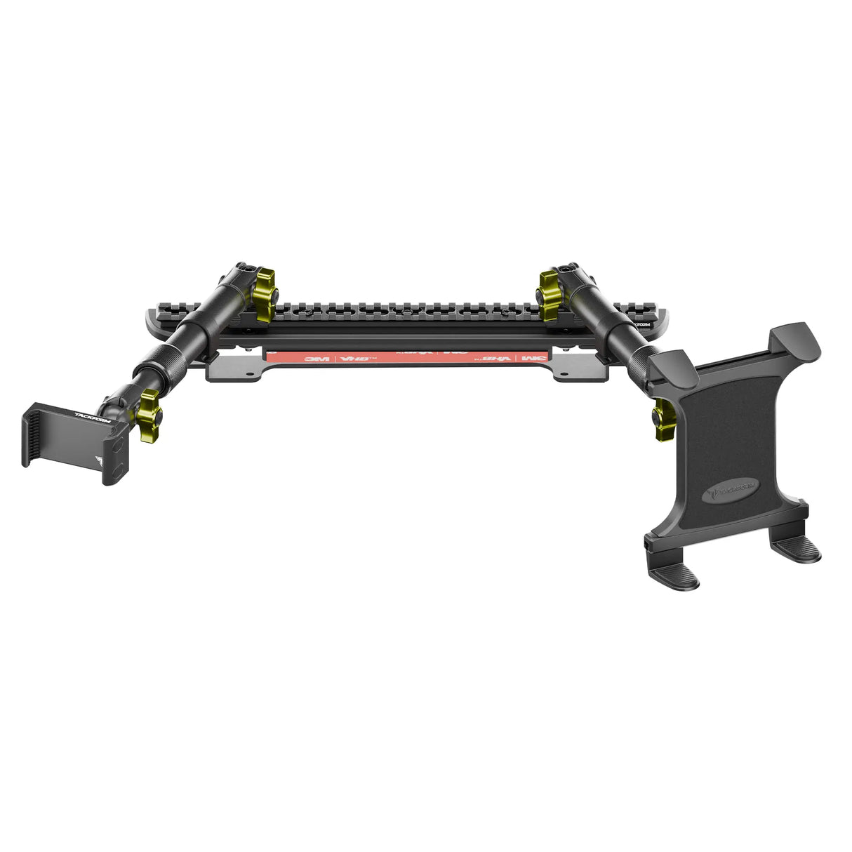 2024+ Ford F-150 (See Compatibility Info For Specific Year/Trim Fitment Details) Tackform Assault Track Picatinny Dash Bracket With 20LITE Phone Mount and Tablet Holder | Telescoping Arm