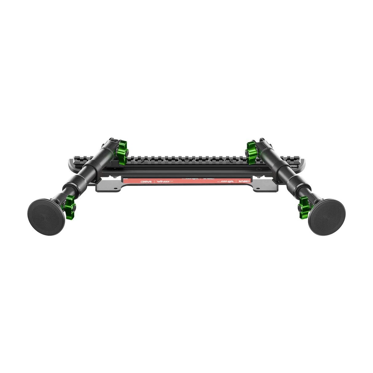 2024+ Ford F-150 (See Compatibility Info For Specific Year/Trim Fitment Details) Tackform Assault Track Picatinny Dash Bracket With Dual MagSafe Phone Mounts | Telescoping Arm