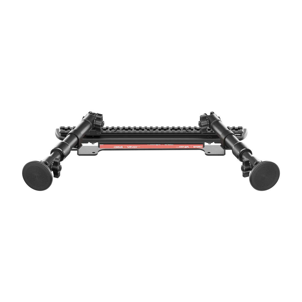 2024+ Ford F-150 (See Compatibility Info For Specific Year/Trim Fitment Details) Tackform Assault Track Picatinny Dash Bracket With Dual MagSafe Phone Mounts | Telescoping Arm