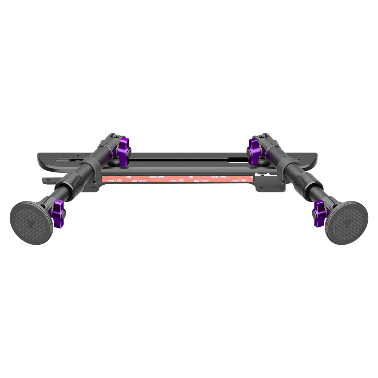 2024+ Ford F-150 (See Compatibility Info For Specific Year/Trim Fitment Details) Tackform Slim Track Dash Bracket With Dual MagSafe Phone Mounts | Telescoping Arm