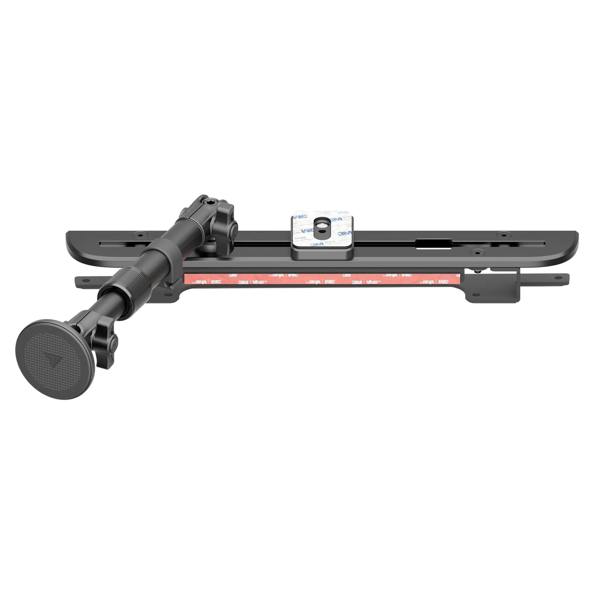 2024+ Ford F-150 (See Compatibility Info For Specific Year/Trim Fitment Details) Tackform Slim Track Dash Bracket With MagSafe Phone Mount and Magnetic Radar Detector Holder | Telescoping Arm