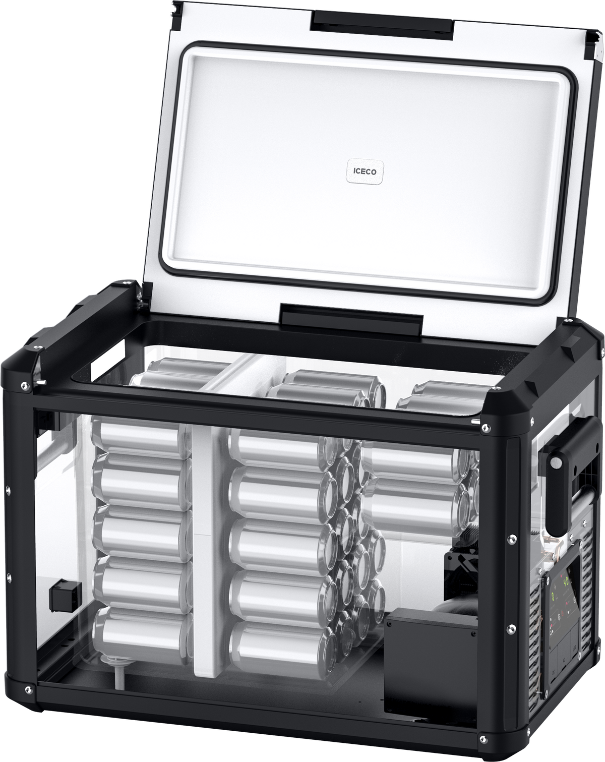 ICECO VL45ProD portable dual zone fridge freezer product image 3