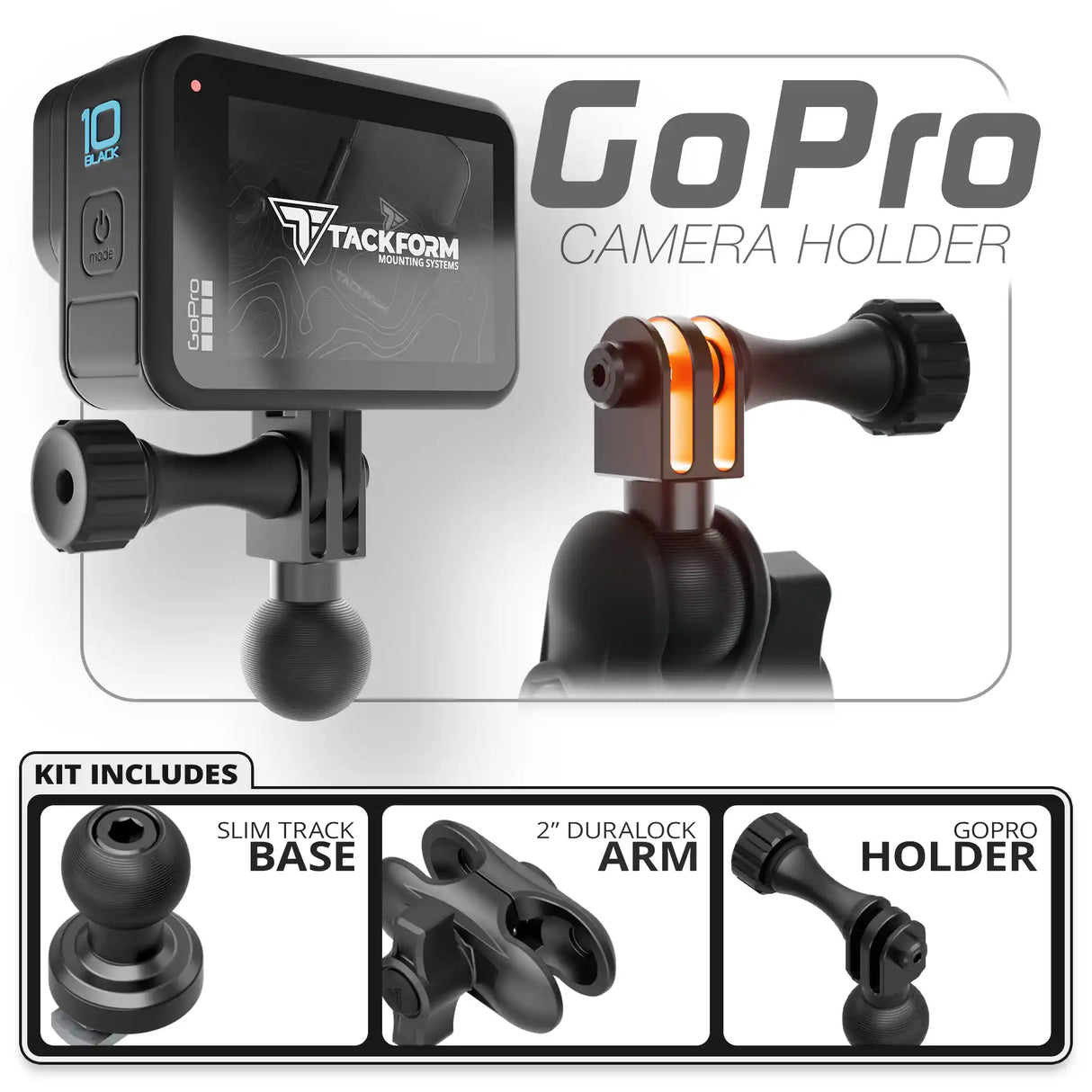 Expedition Essentials Dash Mount With Dual MagSafe Phone Holders, GoPro and CB Mic Holders | 2021-2025 Ford Bronco & Bronco Raptor (Non-Sport)