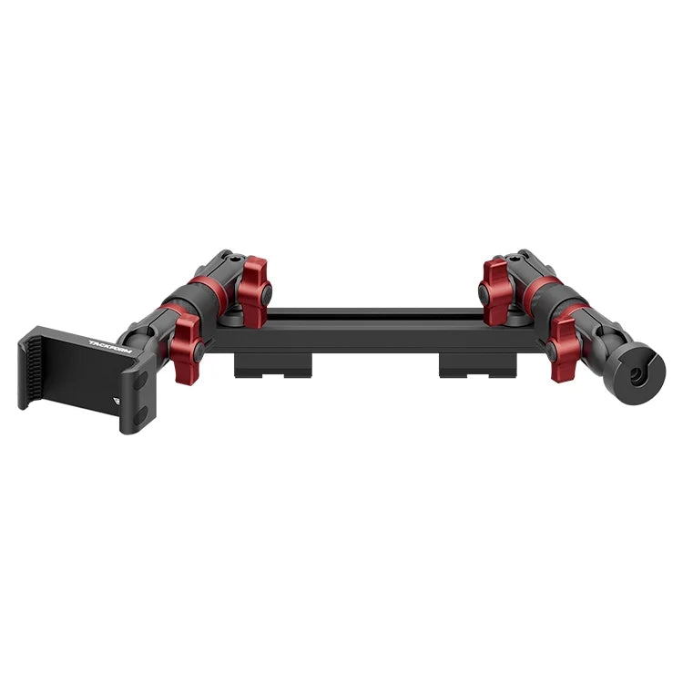 2019-2023 Ford Ranger (WITHOUT Switch Panel) Tackform Slim Track Dash Bracket With 20LITE Phone Holder & CB Microphone Holder