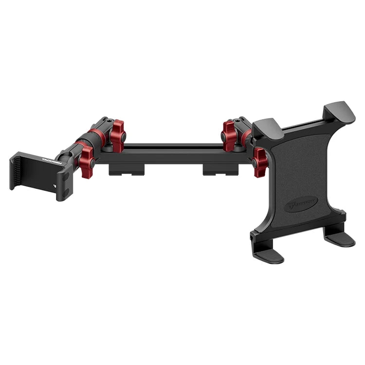 2019-2023 Ford Ranger (WITHOUT Switch Panel) Tackform Slim Track Dash Bracket With 20LITE Phone Holder & Tablet Holder