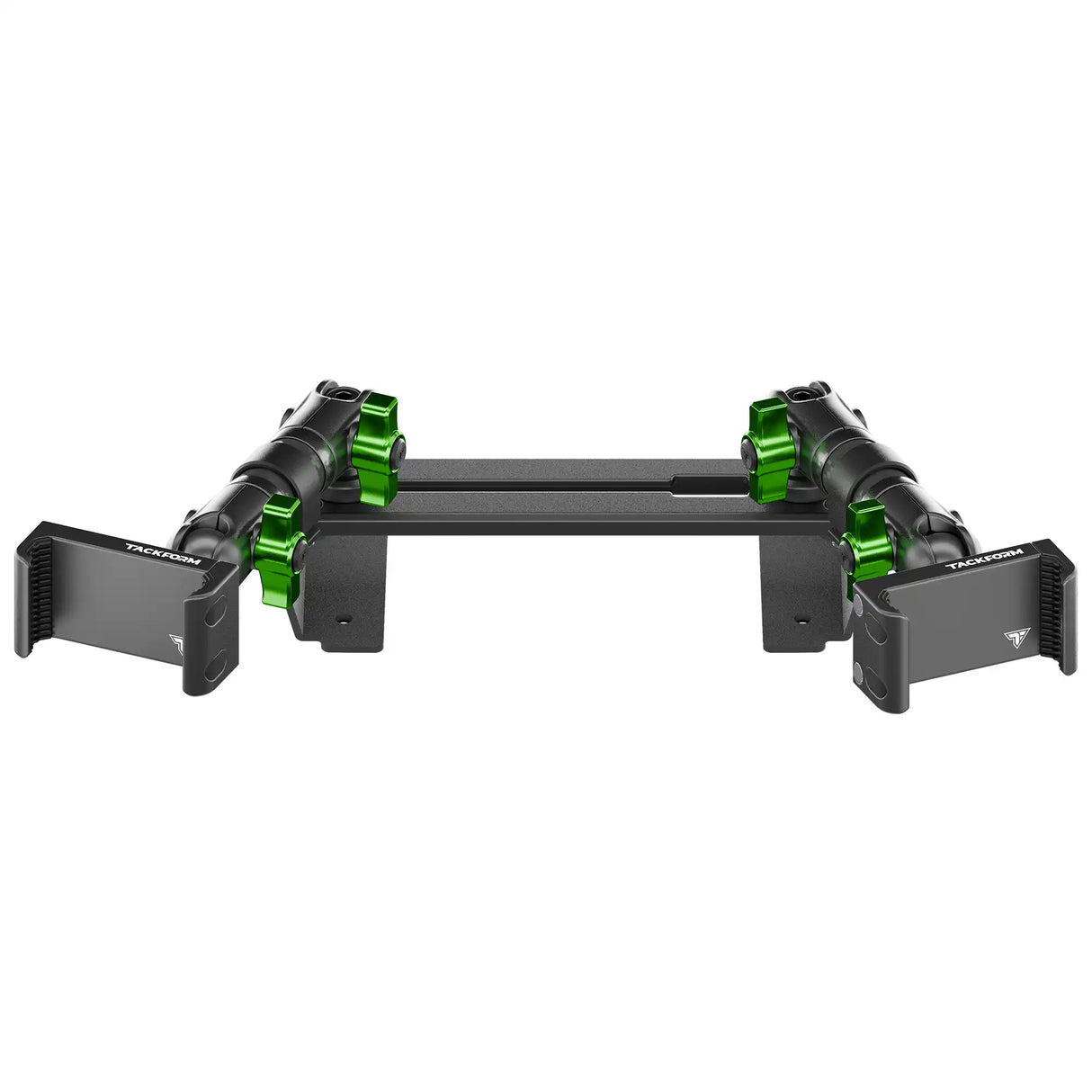 ‘15-‘20 Ford F-150, ‘17-‘22 Super Duty, ‘18-‘21 Expedition (See Compatibility Info For Year/Trim Details) Tackform Slim Track Dash Bracket With Dual 20LITE Phone Mounts