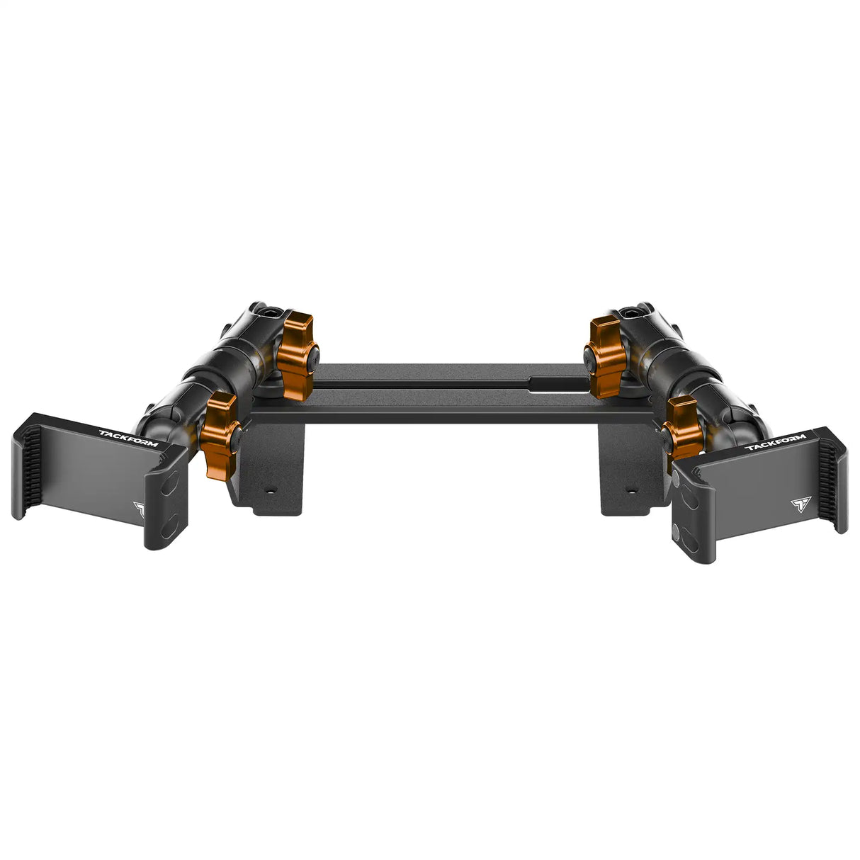 ‘15-‘20 Ford F-150, ‘17-‘22 Super Duty, ‘18-‘21 Expedition (See Compatibility Info For Year/Trim Details) Tackform Slim Track Dash Bracket With Dual 20LITE Phone Mounts
