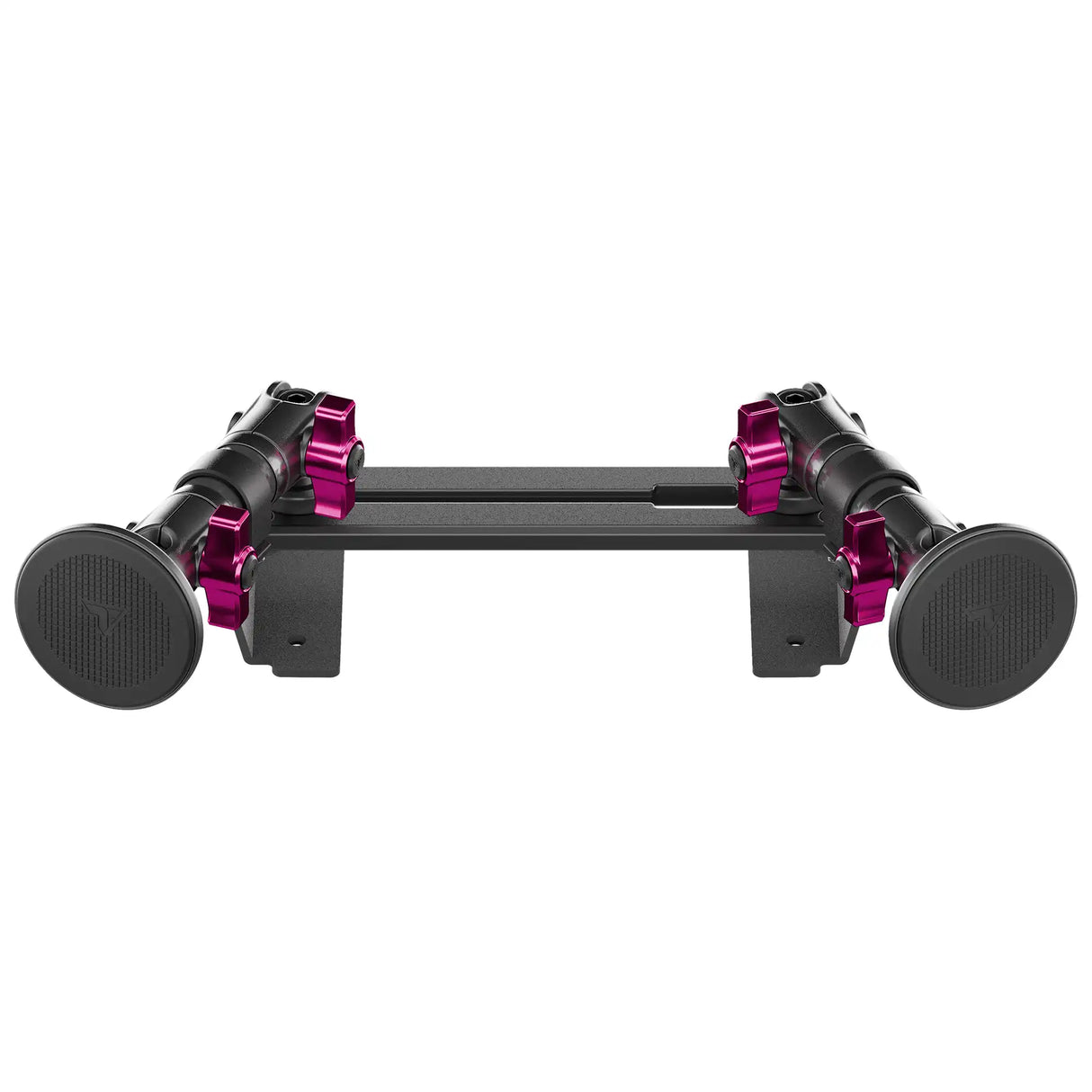 ‘15-‘20 Ford F-150, ‘17-‘22 Super Duty, ‘18-‘21 Expedition (See Compatibility Info For Year/Trim Details) Tackform Slim Track Dash Bracket With Dual MagSafe Phone Mounts