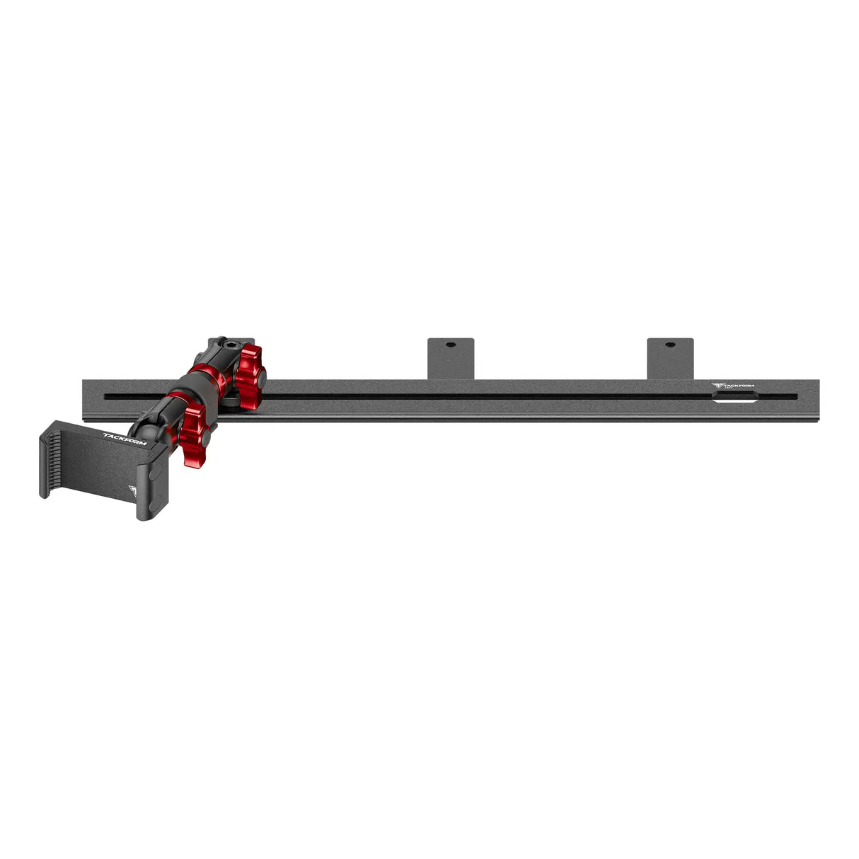 2008-2016 Ford Super Duty & 2011-2025 F-650/750 Tackform Slim Track Dash Bracket with 20LITE Phone Mount