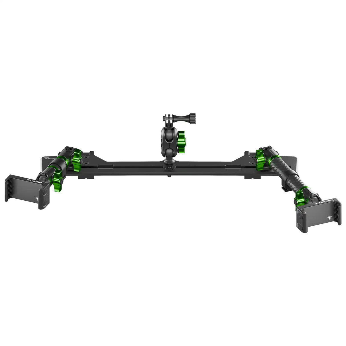 2021+ Ford Bronco & Bronco Raptor (Non-Sport) Tackform Slim Track Dash Bracket With Dual 20LITE Phone Mounts & GoPro Mount