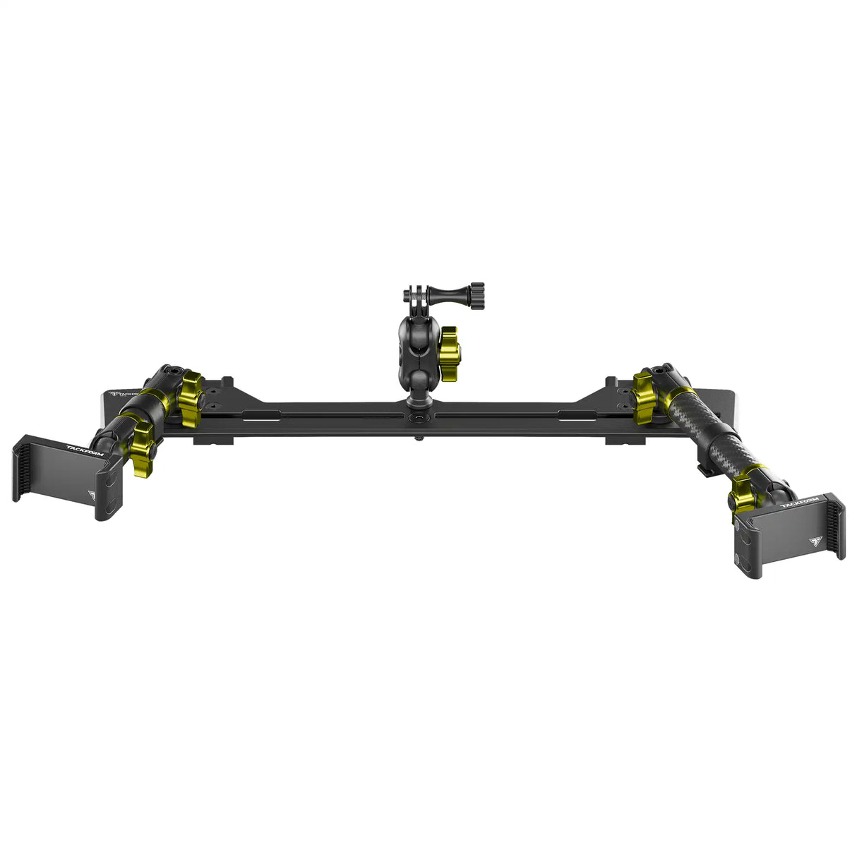 2021+ Ford Bronco & Bronco Raptor (Non-Sport) Tackform Slim Track Dash Bracket With Dual 20LITE Phone Mounts & GoPro Mount