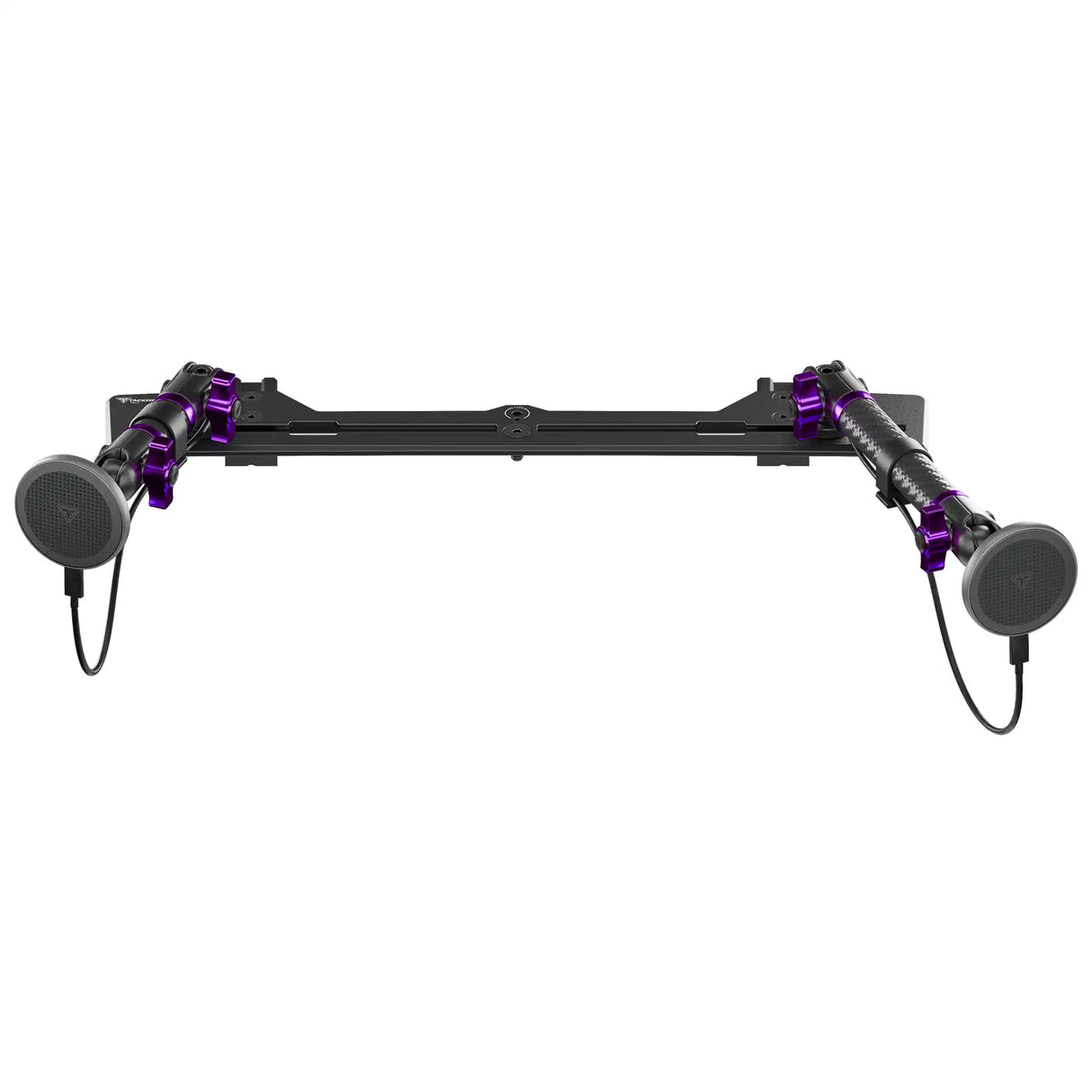 2021+ Ford Bronco & Bronco Raptor (Non-Sport) Tackform Slim Track Dash Bracket With Dual MagSafe Charging Phone Mounts