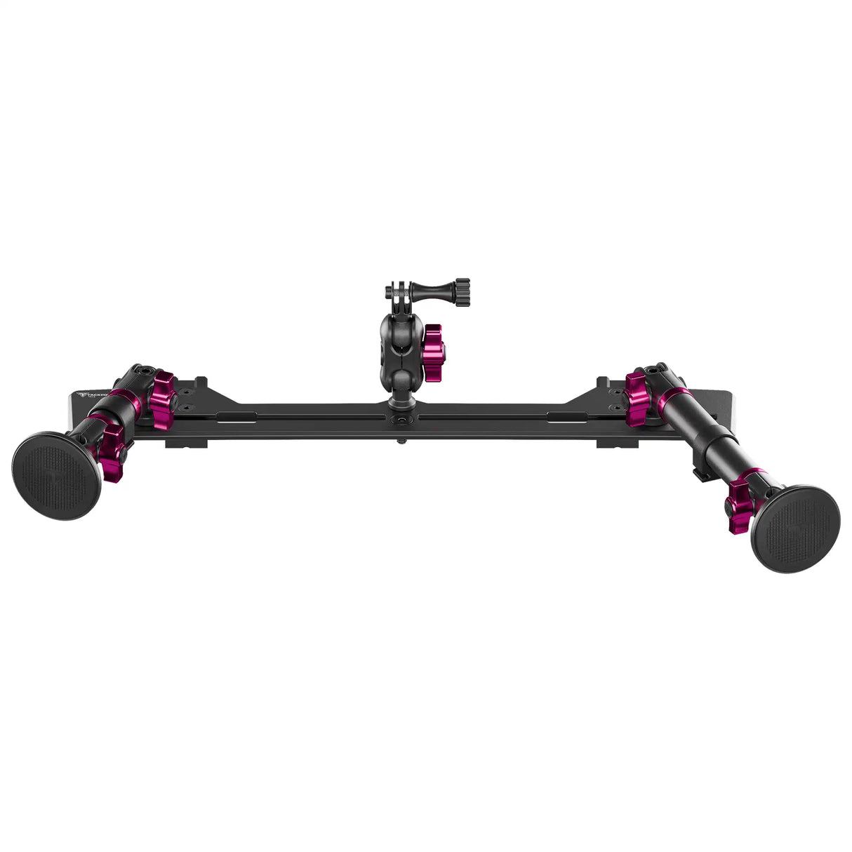 2021+ Ford Bronco & Bronco Raptor (Non-Sport) Tackform Slim Track Dash Bracket With Dual MagSafe Phone Mounts & GoPro Mount