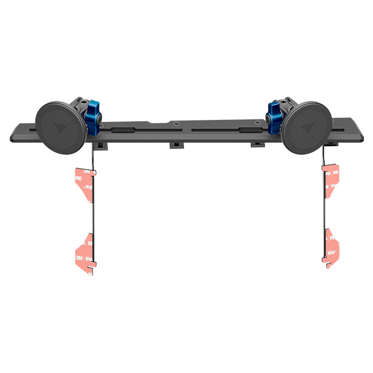 2016-2023 Toyota Tacoma Tackform Slim Track Dash Bracket With Dual MagSafe Phone Mounts