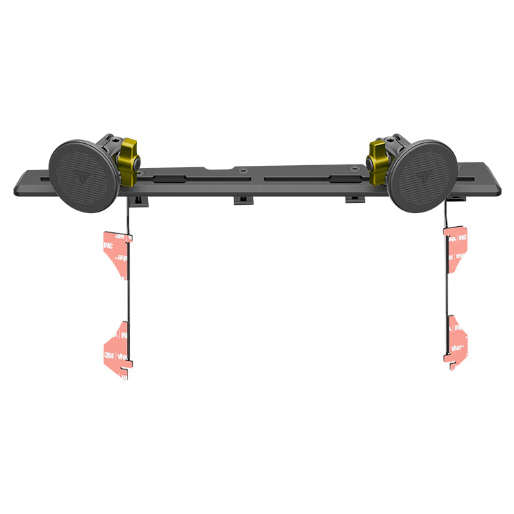 2016-2023 Toyota Tacoma Tackform Slim Track Dash Bracket With Dual MagSafe Phone Mounts
