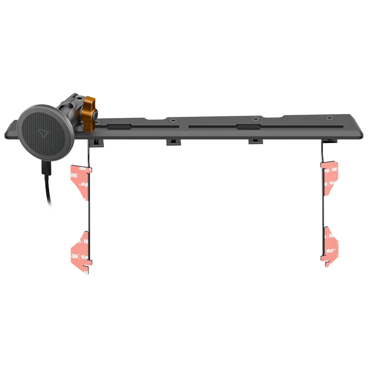 2016-2023 Toyota Tacoma Tackform Slim Track Dash Bracket With MagSafe Charging Phone Mount