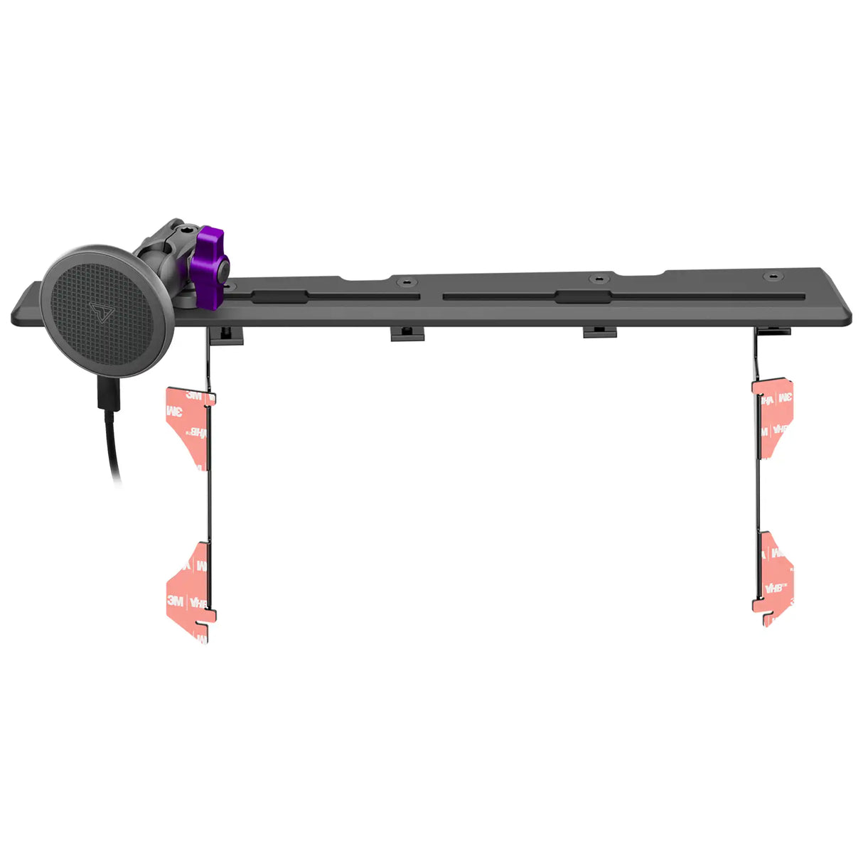 2016-2023 Toyota Tacoma Tackform Slim Track Dash Bracket With MagSafe Charging Phone Mount