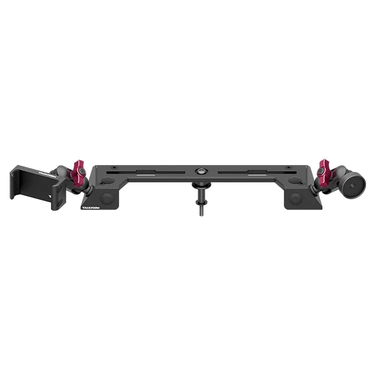 2021 - 2024 Ford Bronco SPORT Tackform Slim Track Dash Bracket With 20LITE Phone & Midland Magnetic CB Radio Mic Mounts