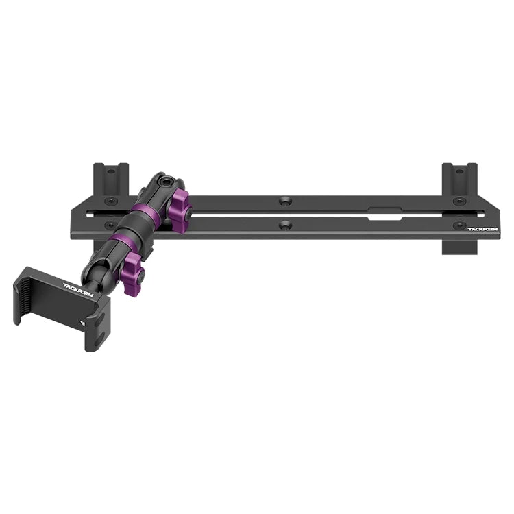 2023-2026 Ford Super Duty (F-250 Through F-600) Tackform Slim Track Dash Bracket With 20LITE Phone Mount