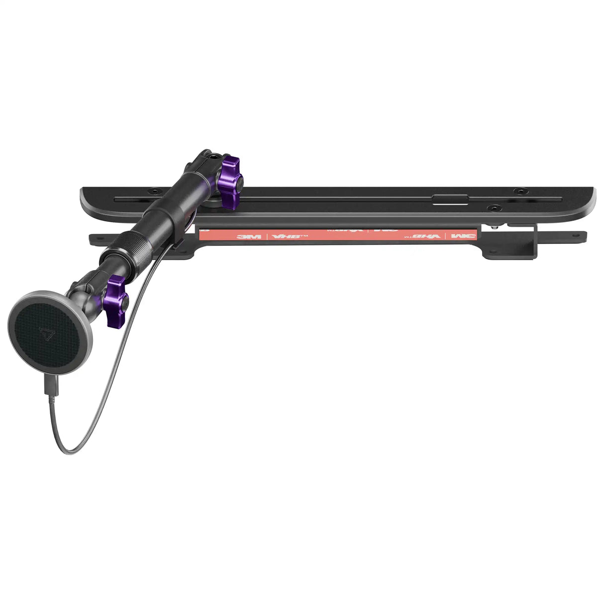 2024+ Ford F-150 (See Compatibility Info For Specific Year/Trim Fitment Details) Tackform Slim Track Dash Bracket With MagSafe Charging Phone Mount | Telescoping Arm
