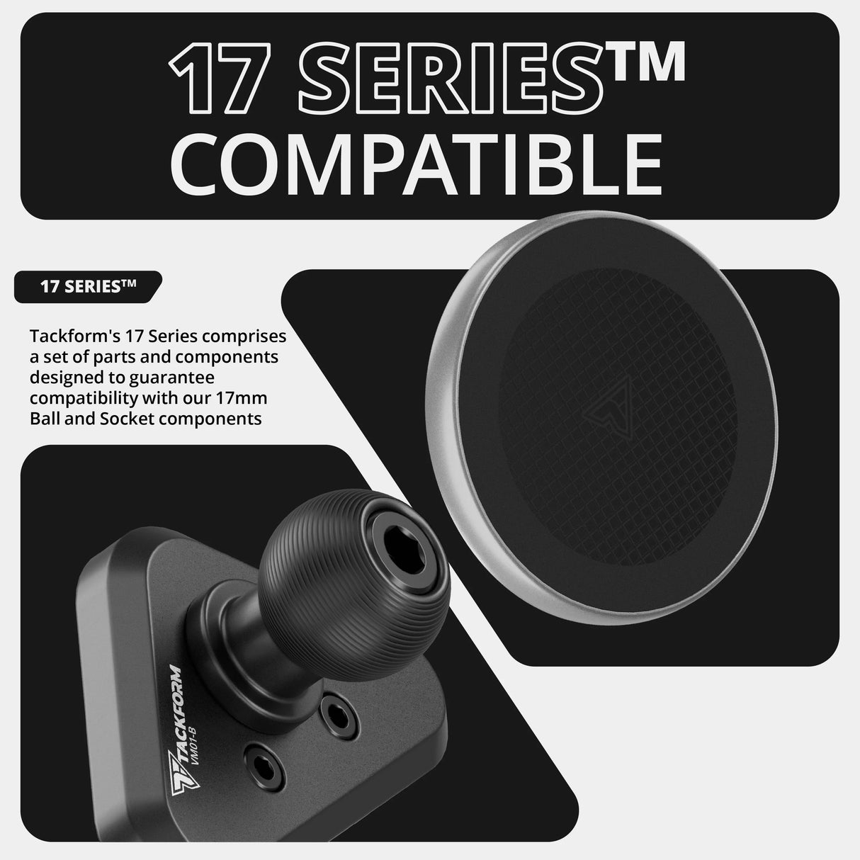 ‘15-‘20 Ford F-150, ‘17-‘22 Super Duty, ‘18-‘21 Expedition LINK™ Vent Mount Bracket With MagSafe Charging Phone Holder | Choose Your Arm Length | (See Compatibility Info For Year/Trim Details)