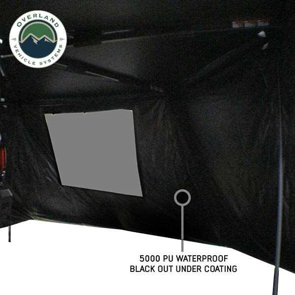 XD Nomadic 270 Degree Awning Walls W/Black Out, Black Body and Trim W/Storage Bag - image 5