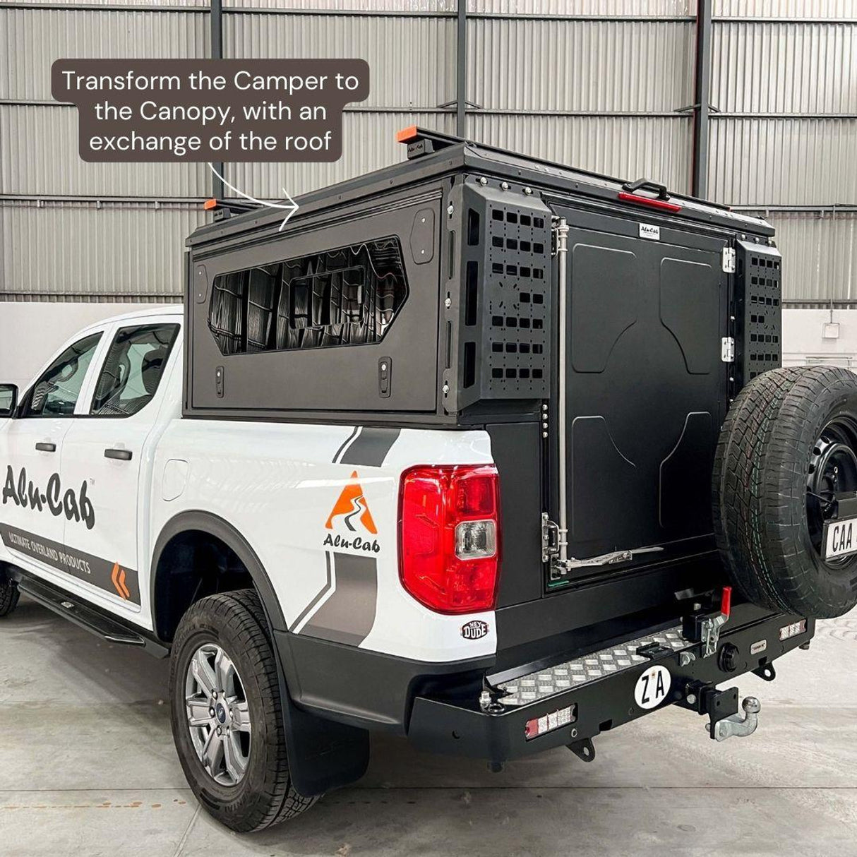 MODCAP CAMPER BASE - XC - (5.5') WITH WINDOWS