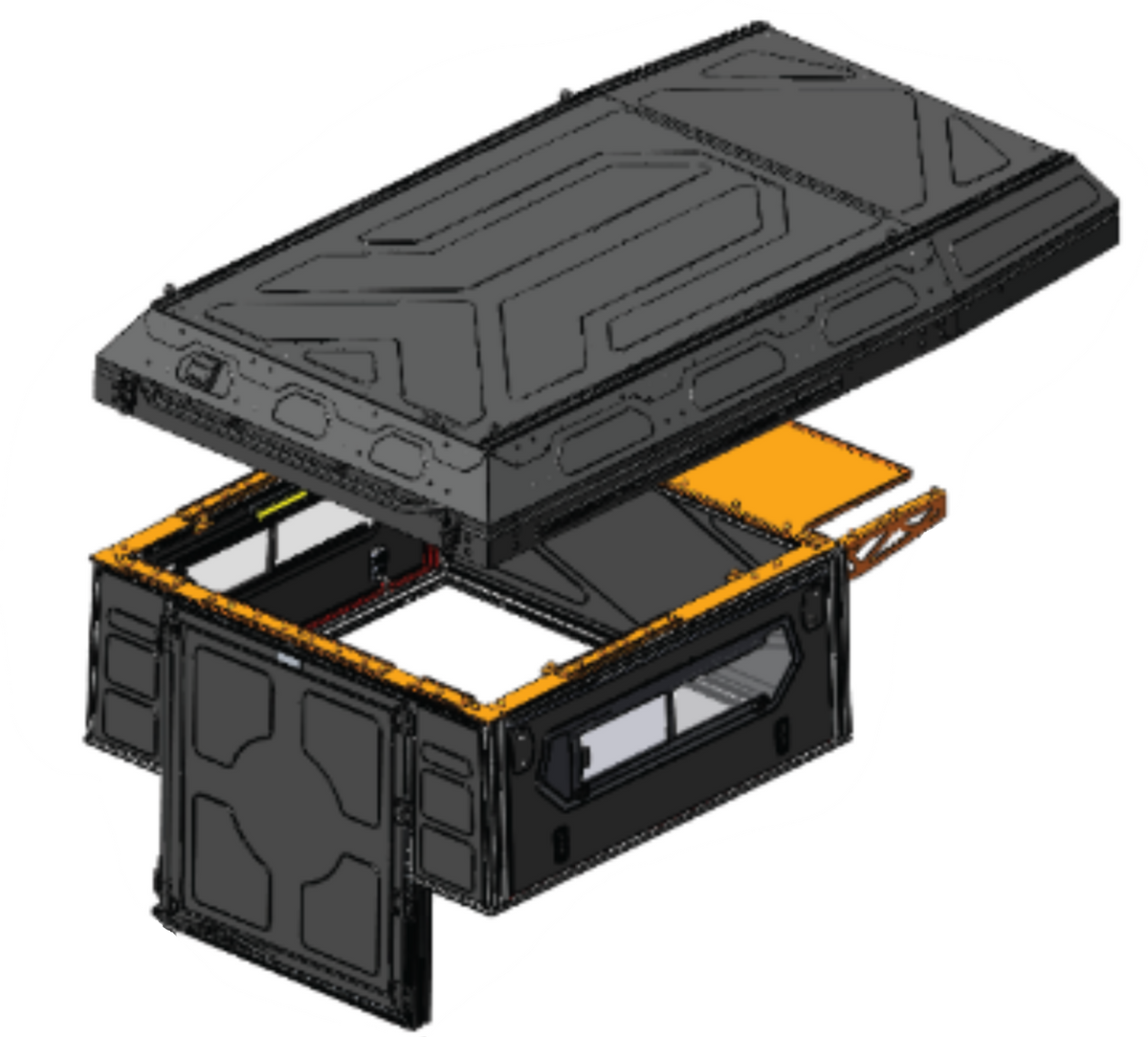 ALU-CAB ModCAP DC Camper - Tent Filler & Mount product photo