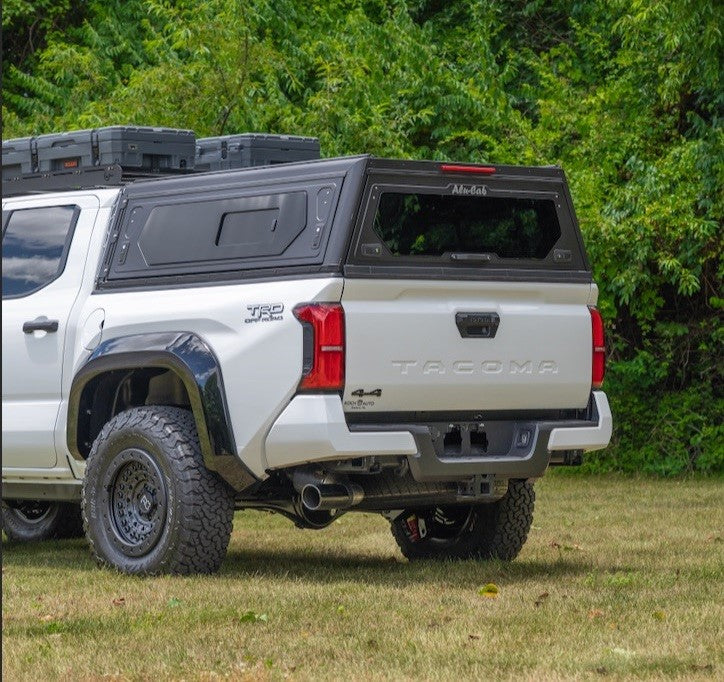ALU-CAB Contour Truck Cap | 2024+ Toyota Tacoma 5 ft | Solid Side Doors detail 2