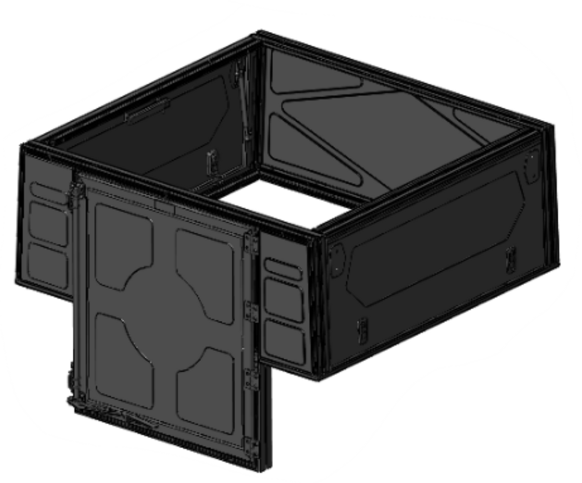 ALU-CAB ModCAP Camper Base - XC (6') product photo