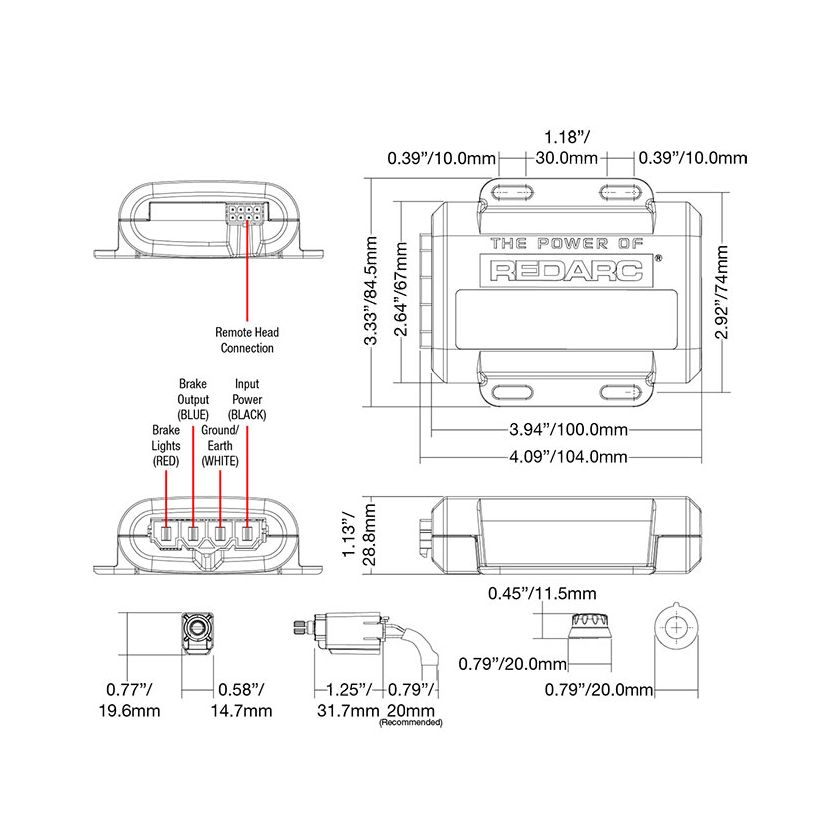 REDARC - TOW-PRO ELITE ELECTRIC BRAKE CONTROLLER
