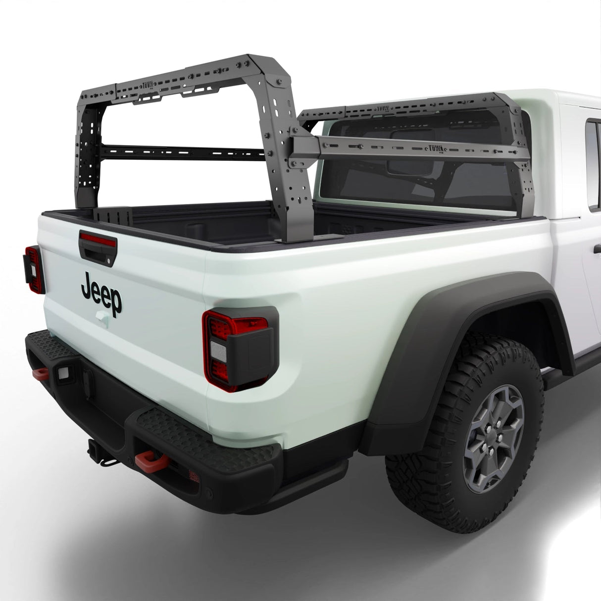 TUWA PRO®️ JEEP GLADIATOR 4CX SERIES SHIPROCK HEIGHT ADJUSTABLE BED RACK