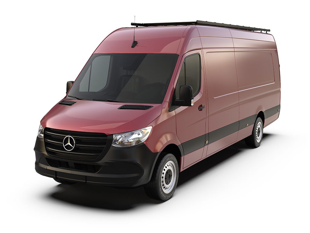 Mercedes-Benz Sprinter (L4H2/170 XLWB/High Roof) (2007-Current) Slimpro Roof Rack Kit"