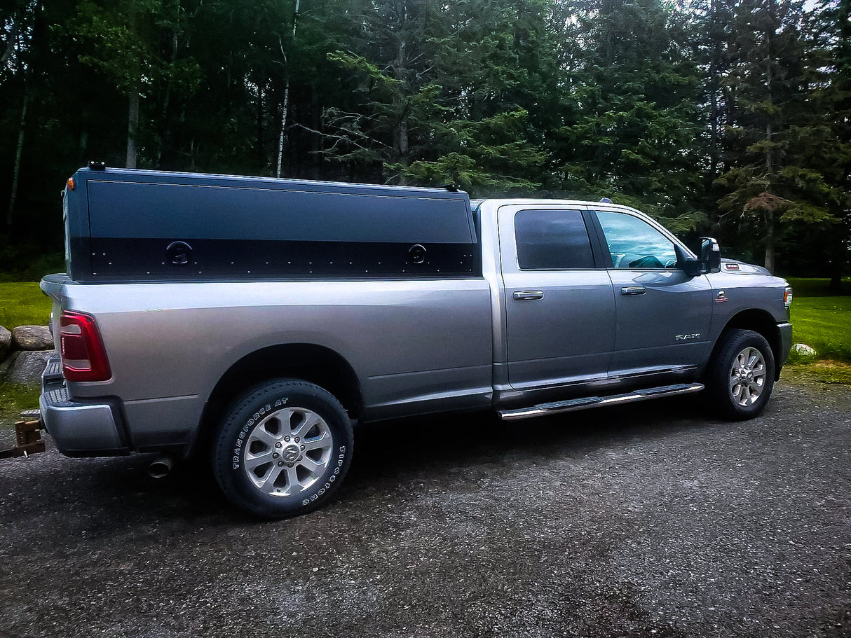 Full Wing Truck Cap Topper & Overland Camper Shell for Work, Camping & Off-Road | Dirtbox Overland