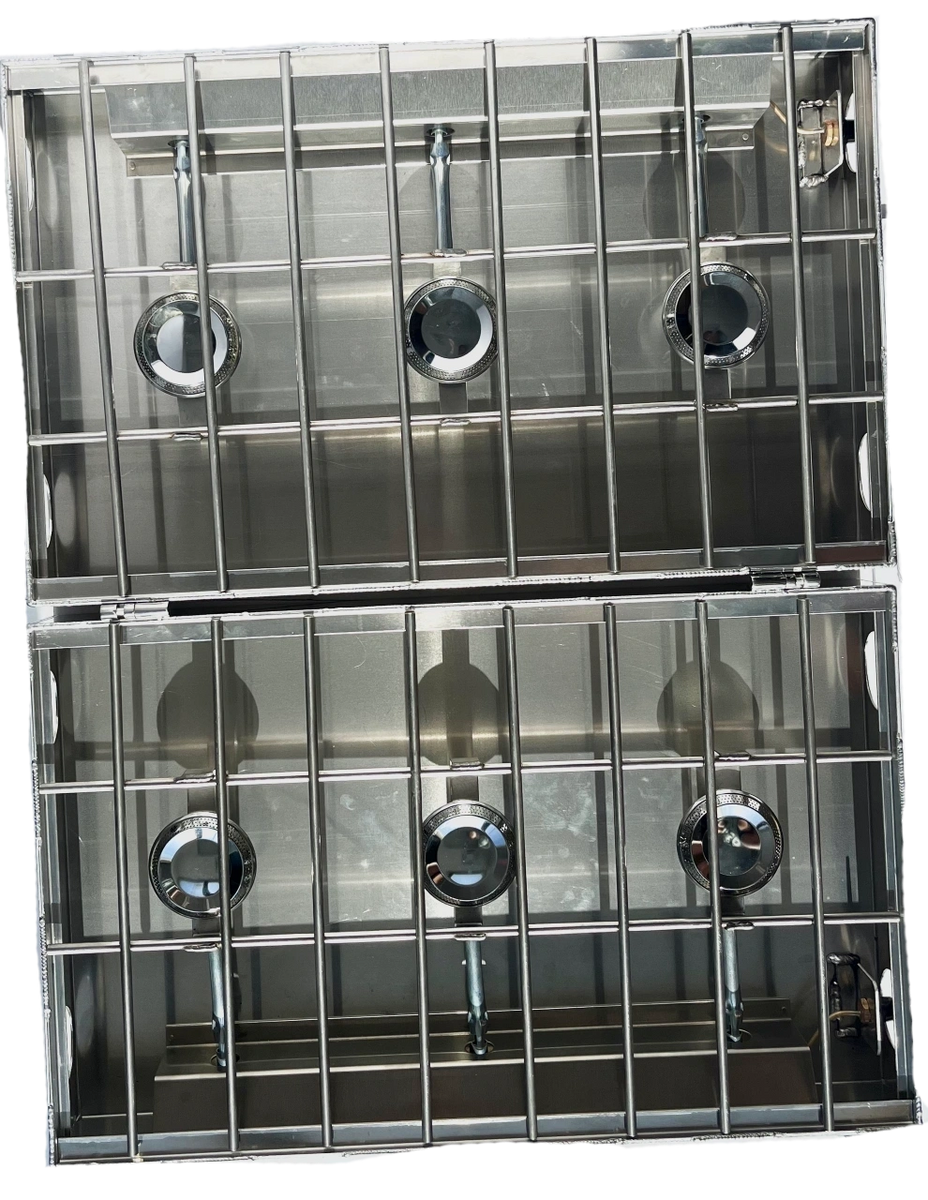 Cook partner 26" 6 Burner Partner Stove With Break Apart Hinge