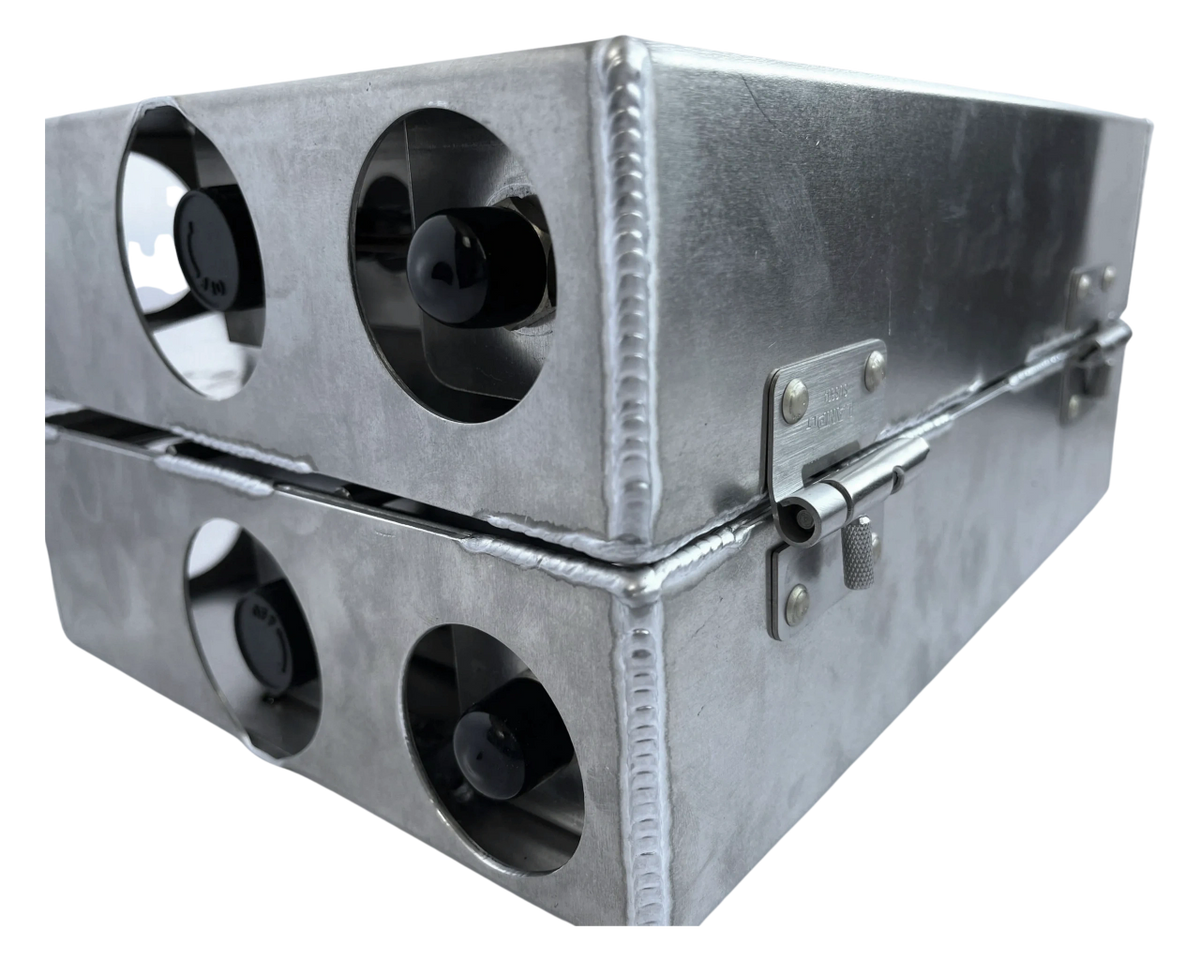 Cook partner 9" 2 Burner Stove w/break apart hinge