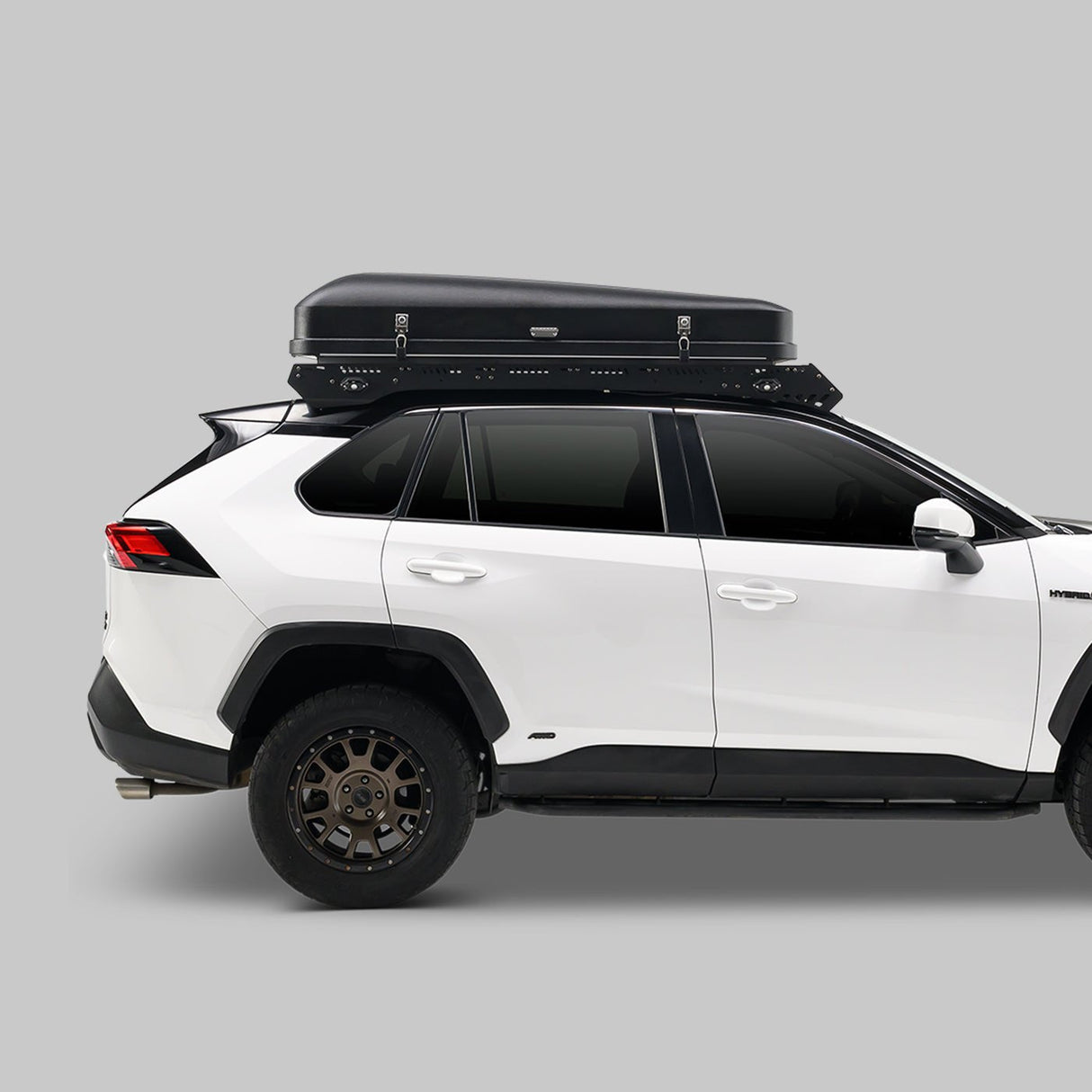 iKamper Skycamp 4.0 Trio compact closed rooftop tent side profile